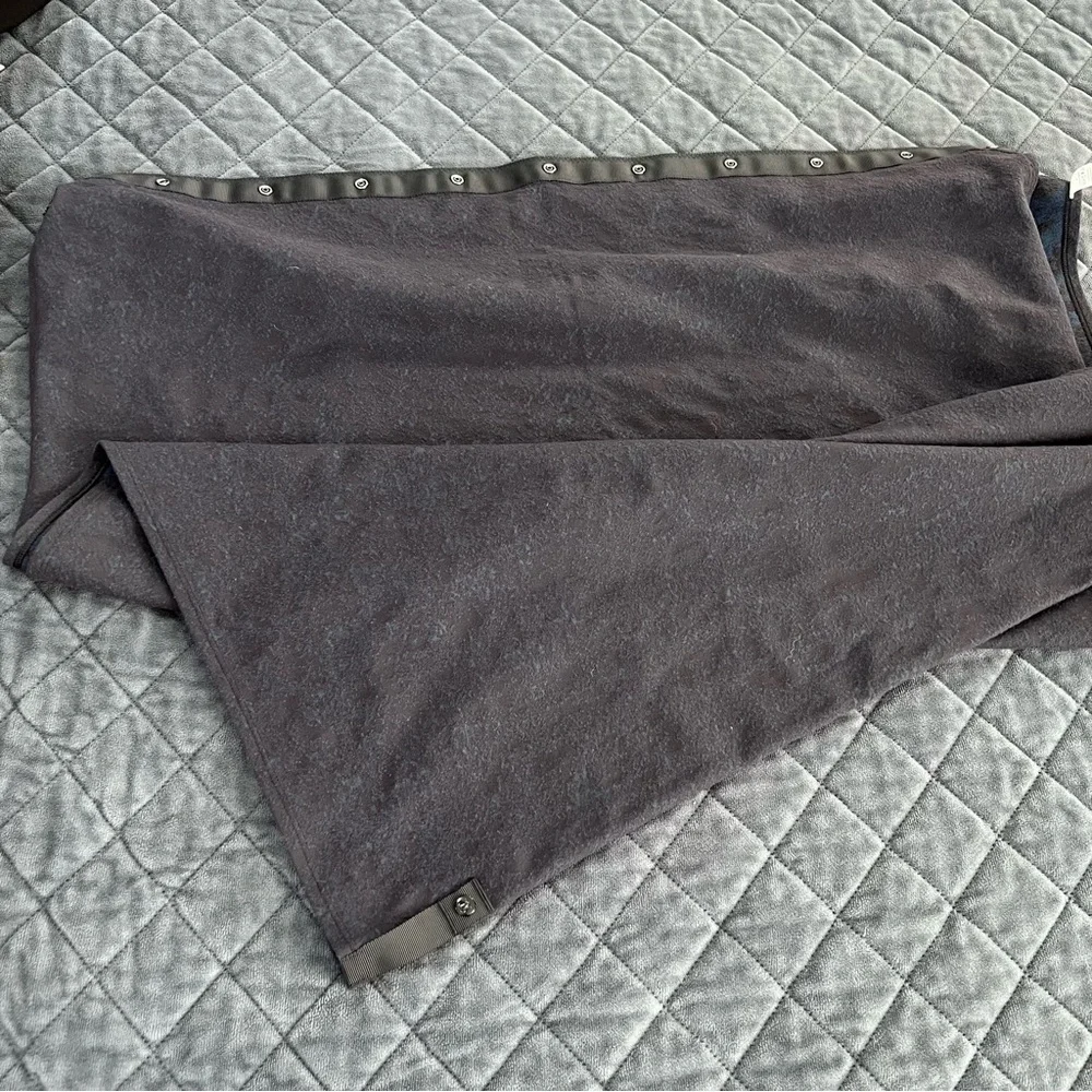 Lululemon Womens Vinyasa Wrap Scarf One Size Multi Function Blue Black Wrap DD